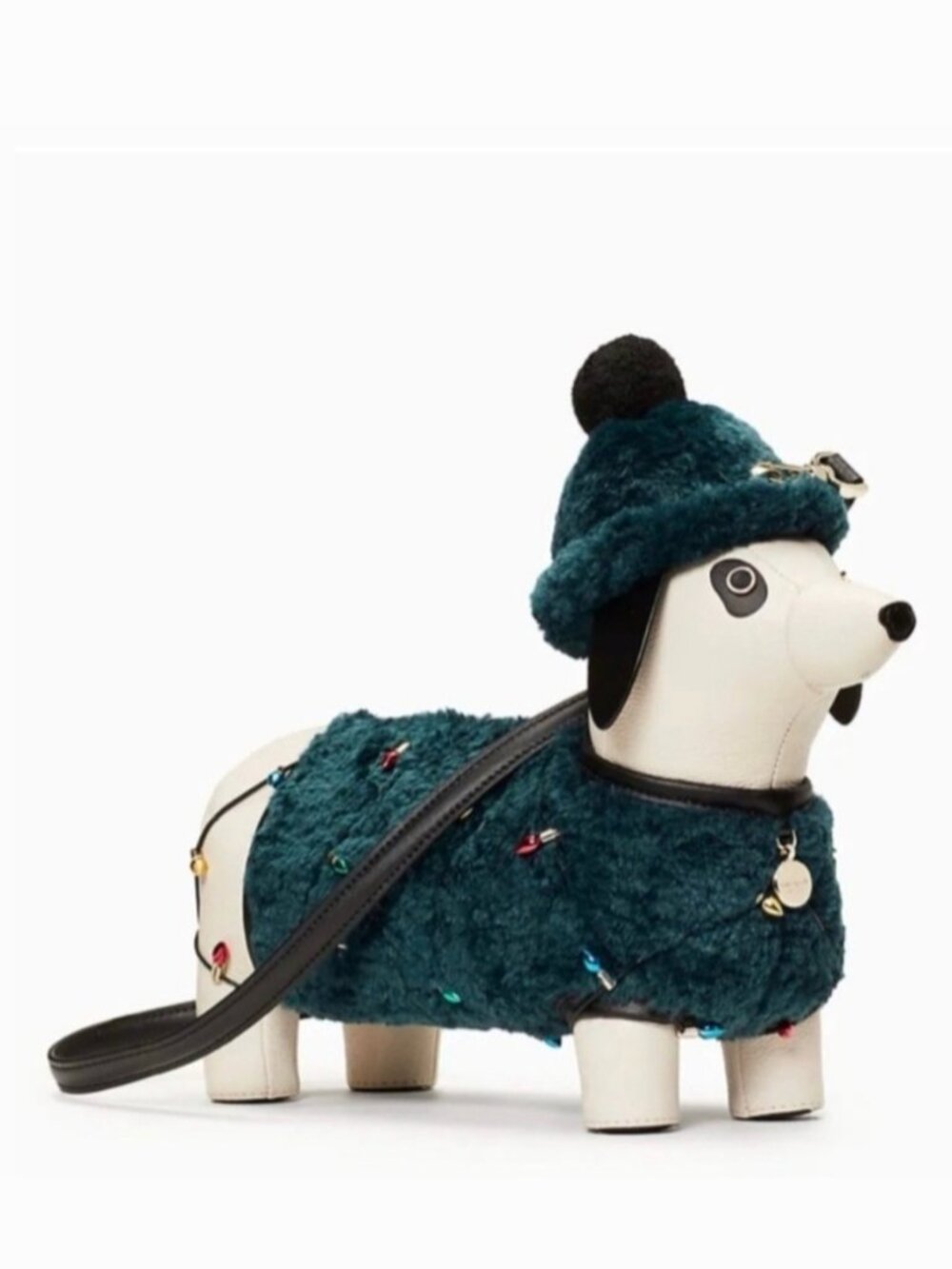 NWT KATE SPADE NEW YORK CLAUDE DACHSHUND LEATHER CROSSBODY - Picture 2 of 10